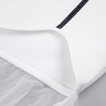 Carregar imagem no visualizador da galeria, Giaana White Strapless Bandage Dress
