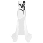 Carregar imagem no visualizador da galeria, Giaana White Strapless Bandage Dress
