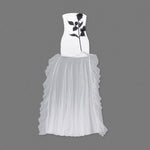 Carregar imagem no visualizador da galeria, Giaana White Strapless Bandage Dress
