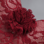 Carregar imagem no visualizador da galeria, CAMMLIA BURGUNDY MERMAID MAXI DRESS
