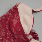 Carregar imagem no visualizador da galeria, CAMMLIA BURGUNDY MERMAID MAXI DRESS
