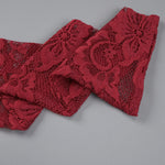 Carregar imagem no visualizador da galeria, CAMMLIA BURGUNDY MERMAID MAXI DRESS
