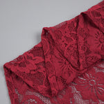 Carregar imagem no visualizador da galeria, CAMMLIA BURGUNDY MERMAID MAXI DRESS
