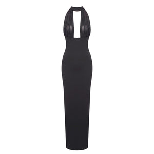 BIANA MESH LONG DRESS