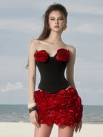 Charger l&#39;image dans la galerie, RUBY ROSE FLOWER STRUCTURED TWO PIECES SET
