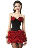 Charger l&#39;image dans la galerie, RUBY ROSE FLOWER STRUCTURED TWO PIECES SET
