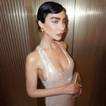 Cargar imagen en el visor de la galería, JENNY SEQUIN SLEEVELESS LONG DRESS
