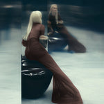 Load image into Gallery viewer, VIVIN MESH  LONG DRESS
