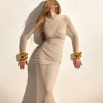 Load image into Gallery viewer, VIVIN MESH  LONG DRESS
