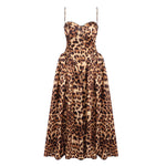 Загрузить изображение в средство просмотра галереи, EMMA LEOPARD PRINT SLIP DRESS
