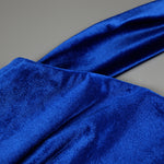 Carregar imagem no visualizador da galeria, CRISTINA BLUE SLEEVELESS LONG DRESS

