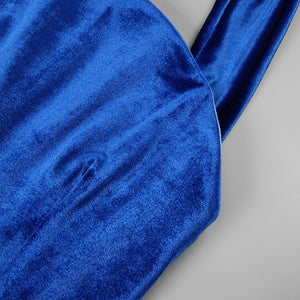 CRISTINA BLUE SLEEVELESS LONG DRESS