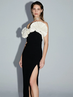 Load image into Gallery viewer, PAOLAA BLACK MIDI DRESS
