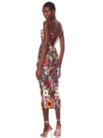 Load image into Gallery viewer, NEKEO  FLORAL MIDI DRESS
